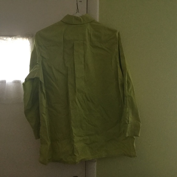 Lime Green City by DKNYC Cotton Shirt - OS - Picture 7 of 7